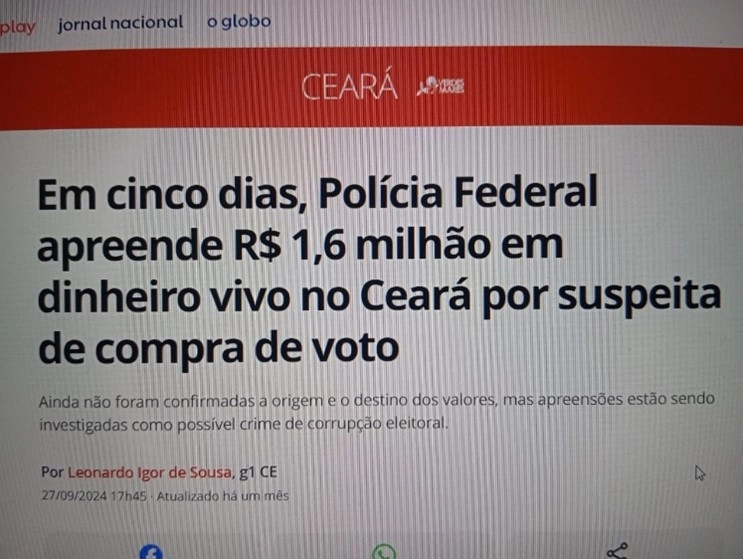 New home Investigação Política